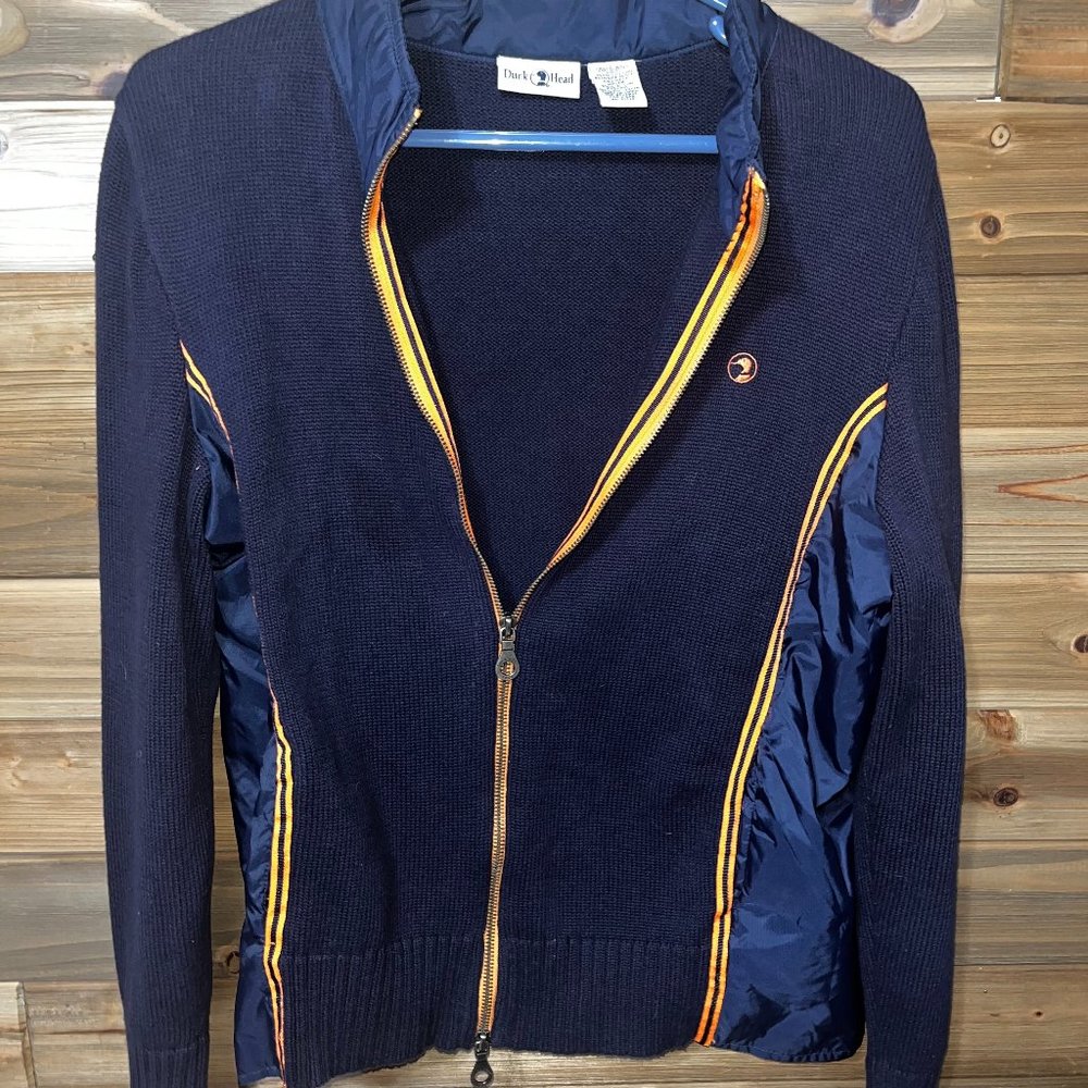 Duckhead Ribbed Zip Up Jacket